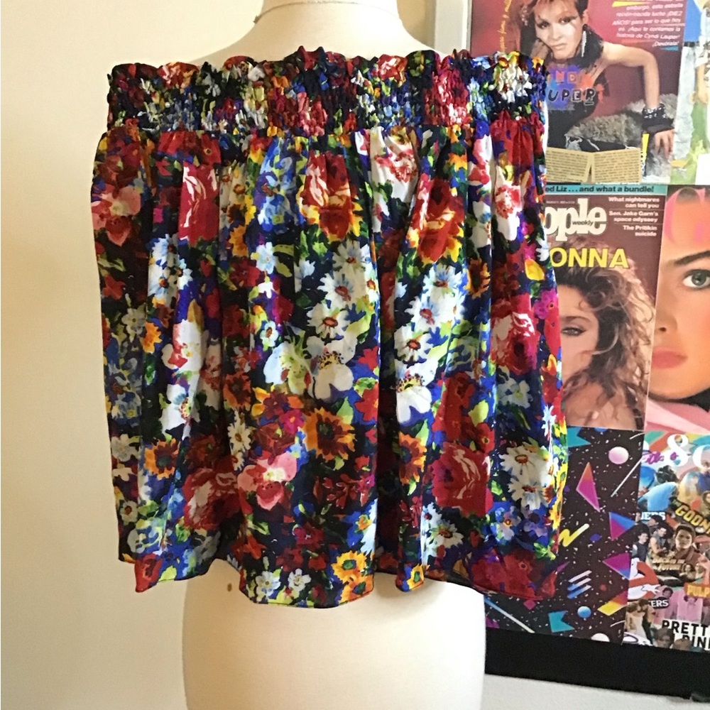 Alice + Olivia Multicolor Floral Skirt - Picture 2 of 7